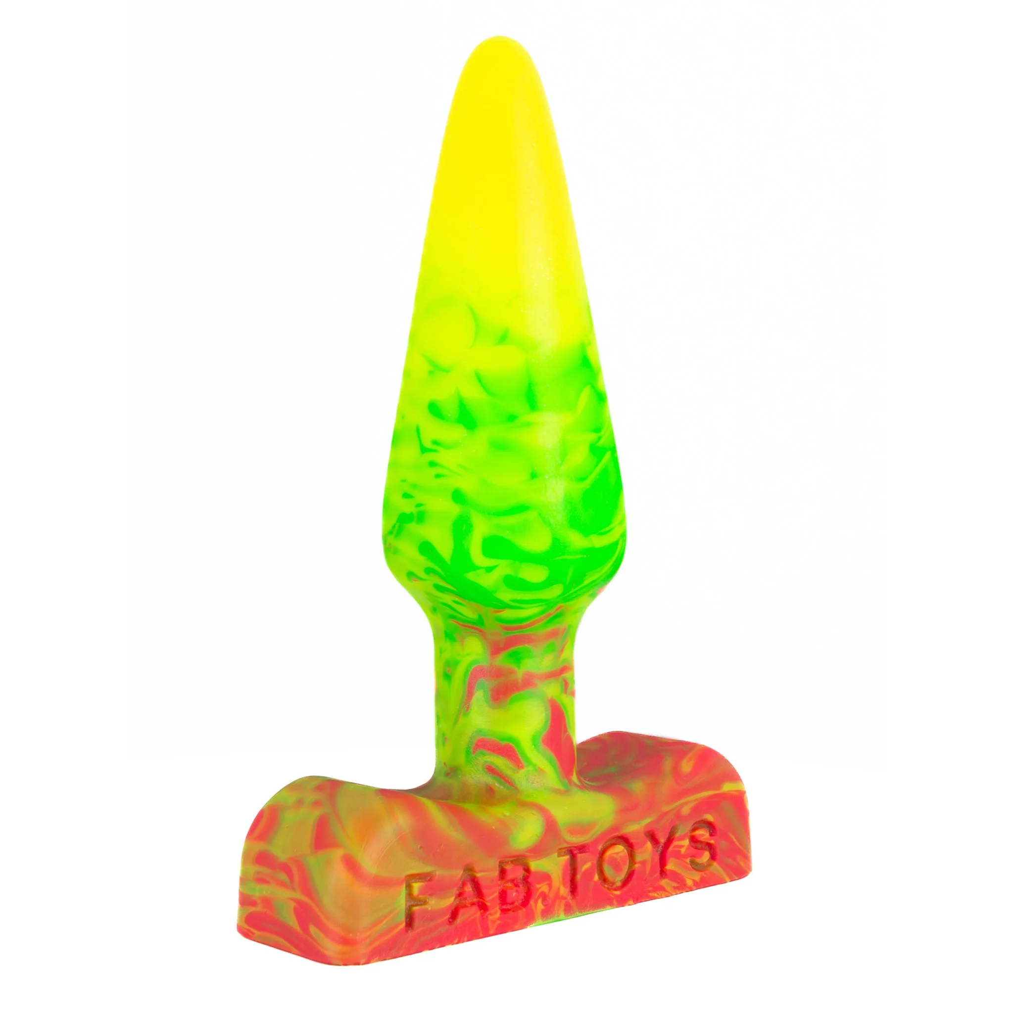 Classic Butt Plug - Large - Neon