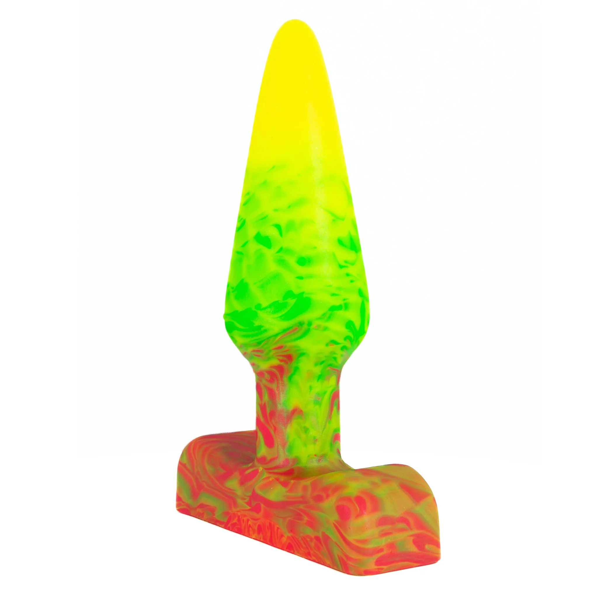 Classic Butt Plug - Large - Neon