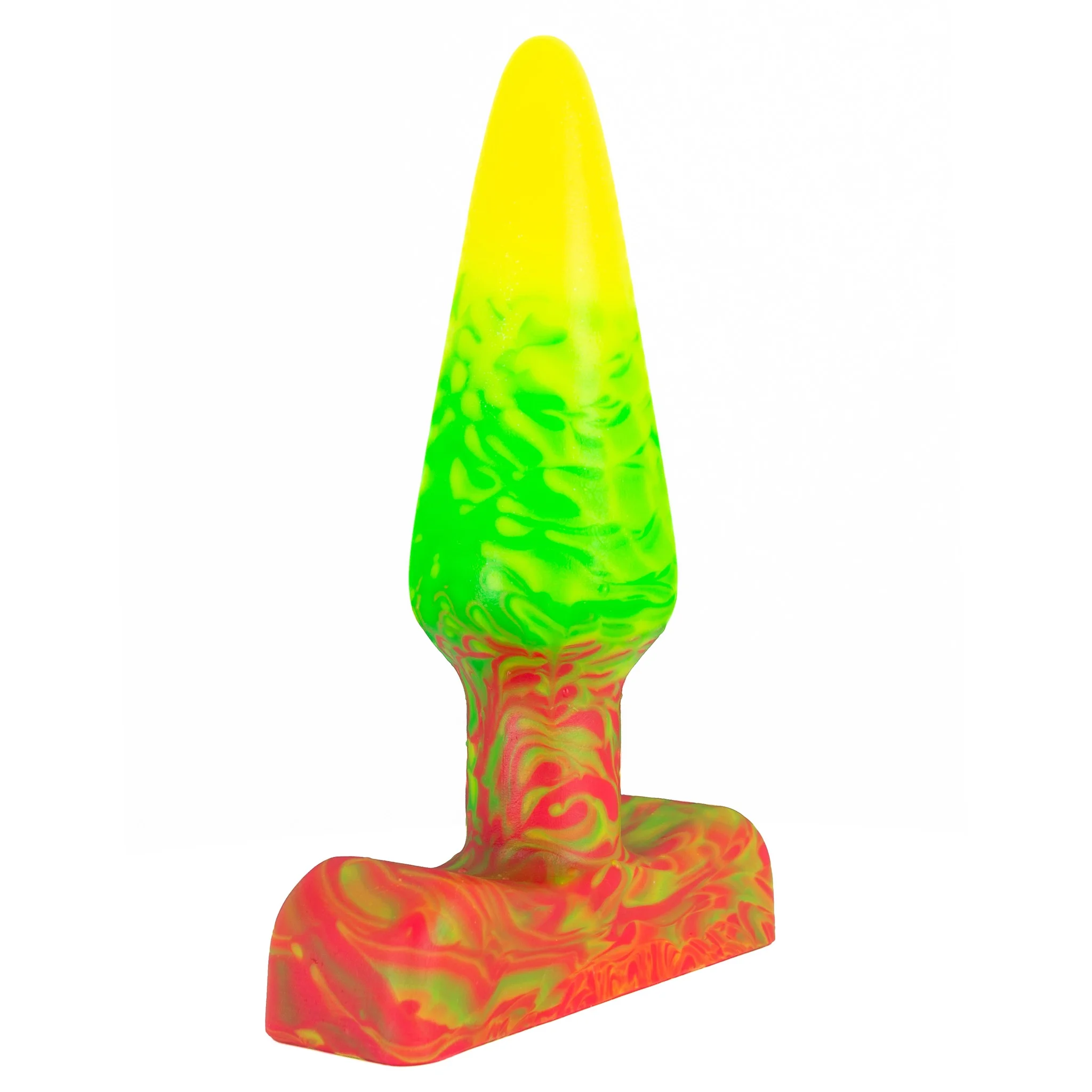 Classic Butt Plug - Large - Neon